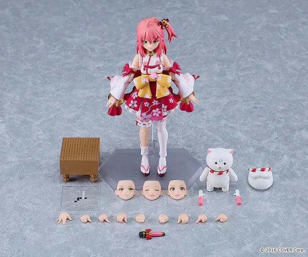 01-01-2025[PreOrder預訂-數量有限，額滿即止]MAX FACTORY hololive production figma Sakura Miko 櫻巫女