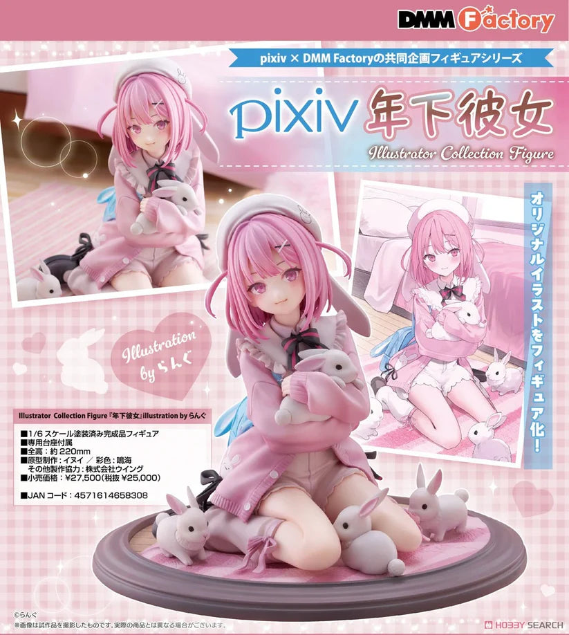 08-01-2025 [PreOrder預訂-數量有限，額滿即止]DMM Factory 1/6「年幼女友」illustration by Ran9u-