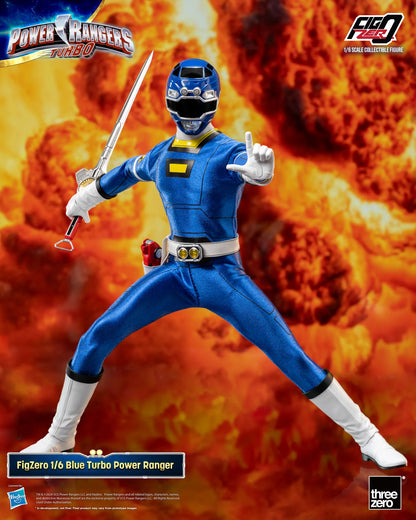 30-12-2024 [PreOrder預訂-數量有限，額滿即止]Threezero FigZero 1/6 Blue Turbo Power Rangers