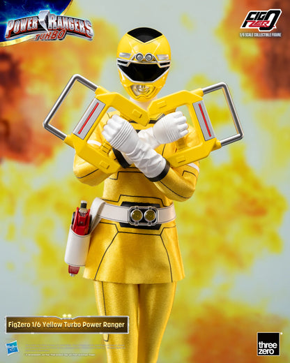 30-12-2024 [PreOrder預訂-數量有限，額滿即止]Threezero FigZero 1/6 Yellow Turbo Power Rangers