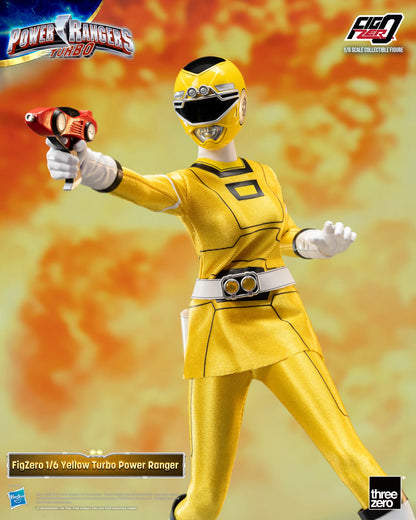 30-12-2024 [PreOrder預訂-數量有限，額滿即止]Threezero FigZero 1/6 Yellow Turbo Power Rangers