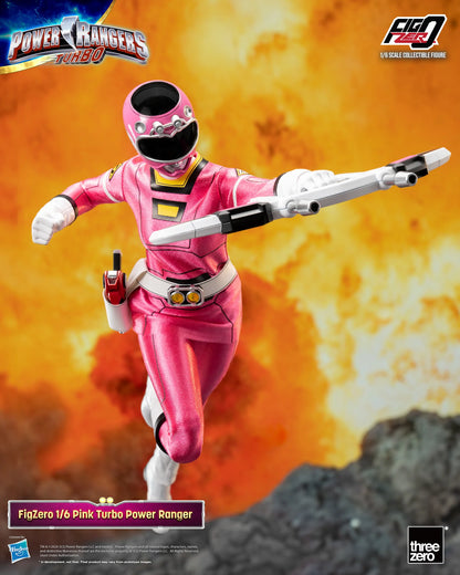 30-12-2024 [PreOrder預訂-數量有限，額滿即止]Threezero FigZero 1/6 Pink Turbo Power Rangers