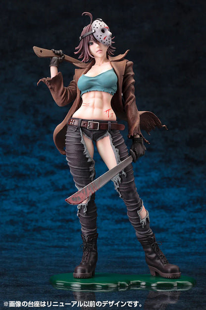 15-01-2025 [PreOrder預訂-數量有限，額滿即止]Kotobukiya 1/7 HORROR美少女雕像系列 - FREDDY VS. JASON - 傑森【再販】