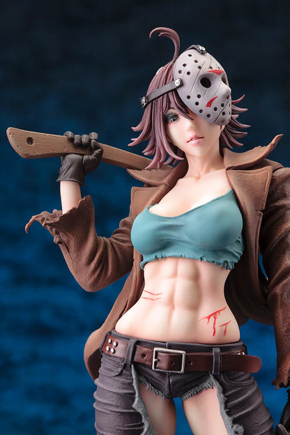 15-01-2025 [PreOrder預訂-數量有限，額滿即止]Kotobukiya 1/7 HORROR美少女雕像系列 - FREDDY VS. JASON - 傑森【再販】