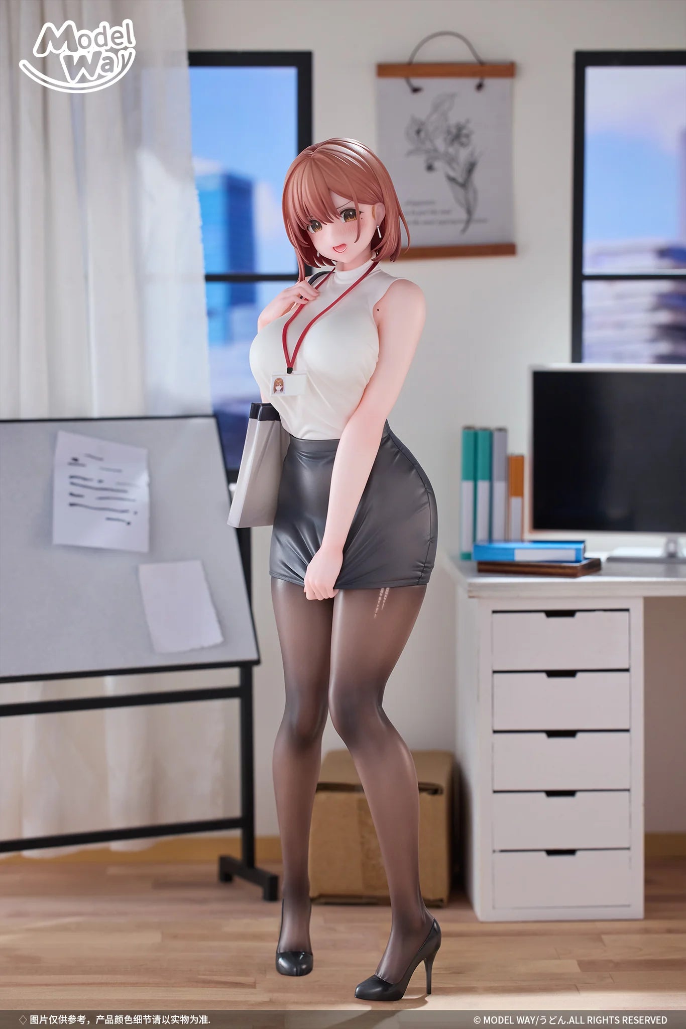 16-01-2025 [PreOrder預訂-數量有限，額滿即止]ModelWay 1/6 Office Lady / OL-chan - Illustration by Udon