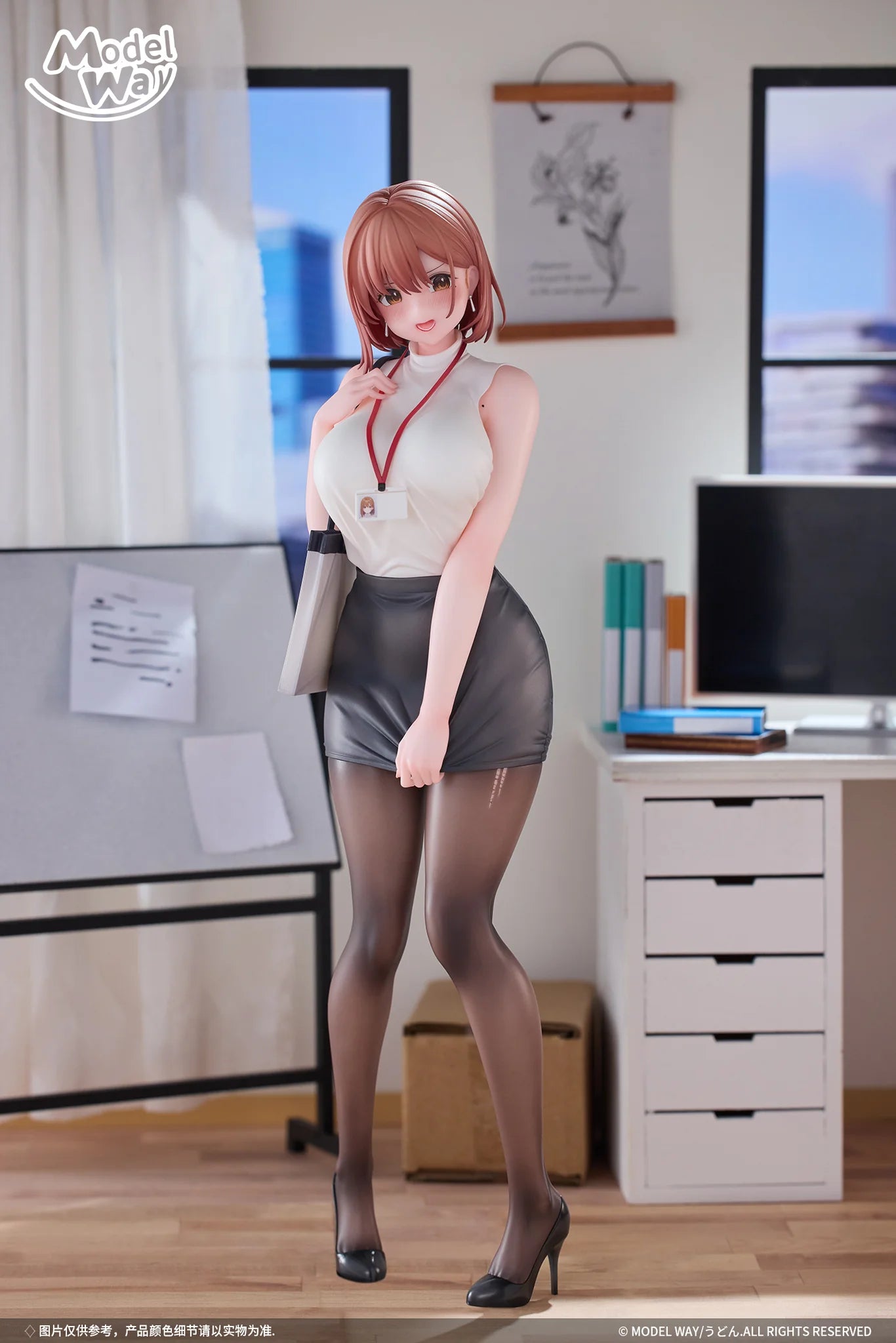 16-01-2025 [PreOrder預訂-數量有限，額滿即止]ModelWay 1/6 Office Lady / OL-chan - Illustration by Udon